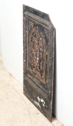 Cast Iron Ornate Fireplace Insert With Art Deco & Floral Motif 14 Cast Iron Ornate Fireplace Insert With Art Deco & Floral Motif -OGT Sale Store q277824 06