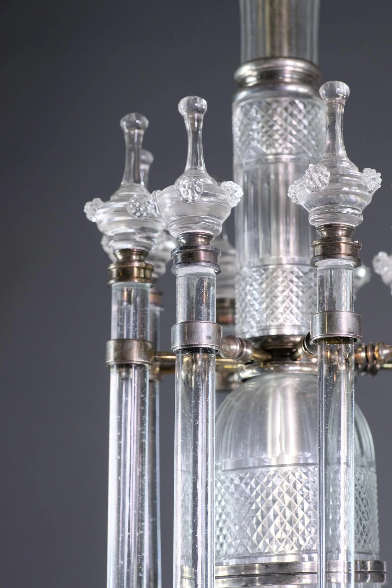 Late 20th Century 8 Arm Cut Crystal Fine Osler Chandelier 7 Late 20th Century 8 Arm Cut Crystal Fine Osler Chandelier - Image 5