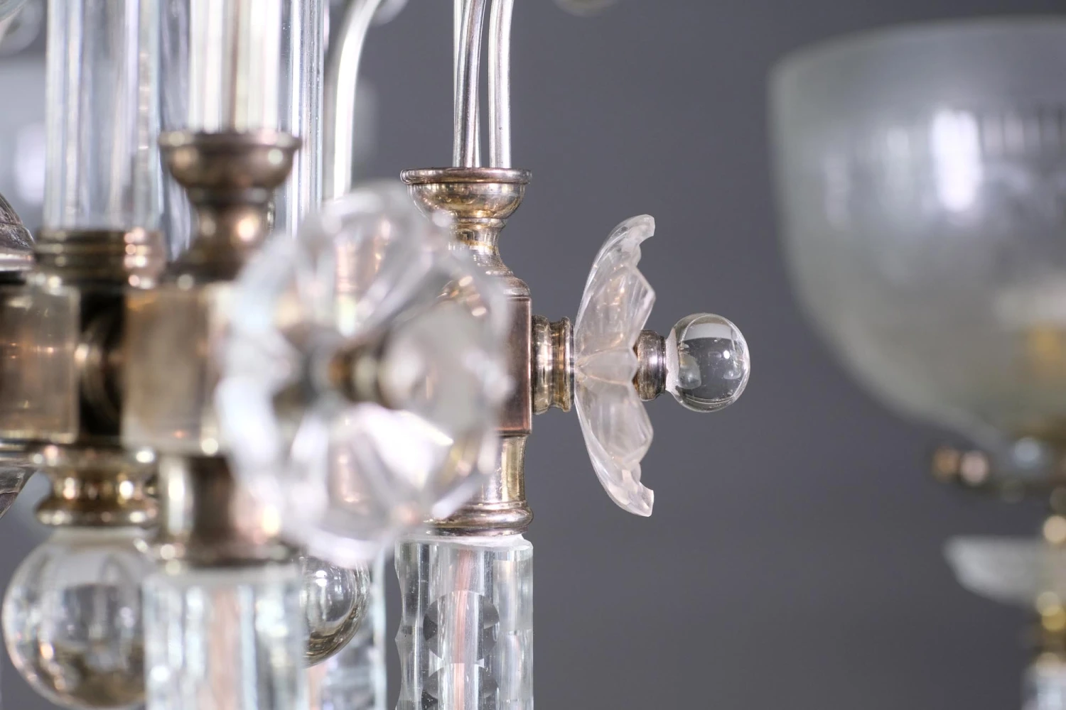 Late 20th Century 8 Arm Cut Crystal Fine Osler Chandelier 10 Late 20th Century 8 Arm Cut Crystal Fine Osler Chandelier - Image 8