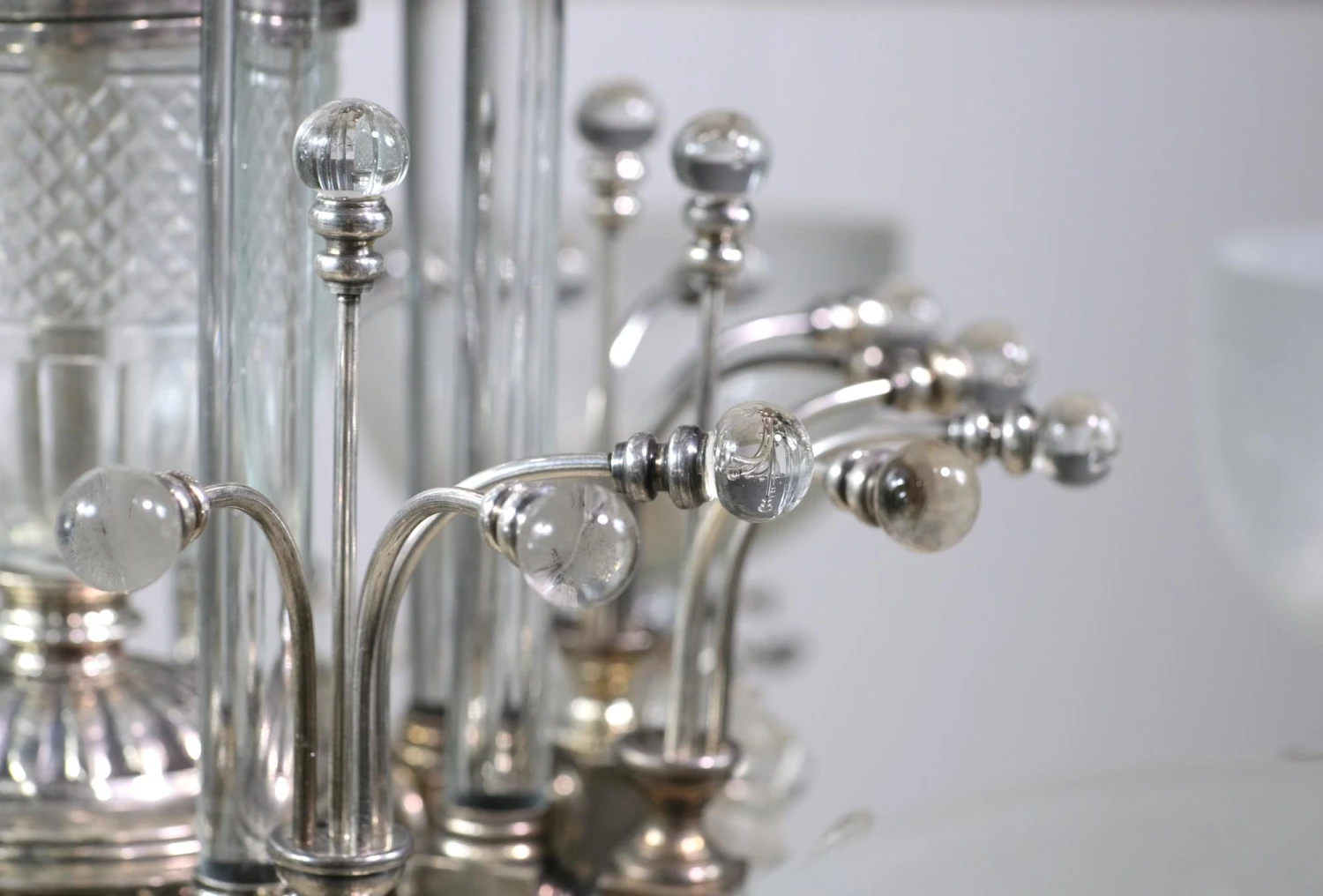 Late 20th Century 8 Arm Cut Crystal Fine Osler Chandelier 14 Late 20th Century 8 Arm Cut Crystal Fine Osler Chandelier - Image 12