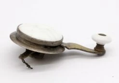 Antique Brass & Ceramic Bell Lever -OGT Sale Store q277878 04
