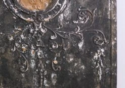 Antique Victorian Textured Black Cast Iron Fireplace Insert 13 Antique Victorian Textured Black Cast Iron Fireplace Insert -OGT Sale Store q277908 04