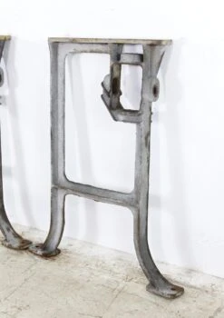 Pair Of Industrial Cast Iron Machine Table Legs 13 Pair Of Industrial Cast Iron Machine Table Legs -OGT Sale Store q277962 04