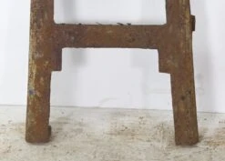 Pair Of Antique Art Deco Cast Iron Table Legs -OGT Sale Store q277975 04