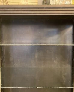 Antique 1920s Beveled Glass Double Door Iron Medical Cabinet 25 Antique 1920s Beveled Glass Double Door Iron Medical Cabinet -OGT Sale Store q278172 10