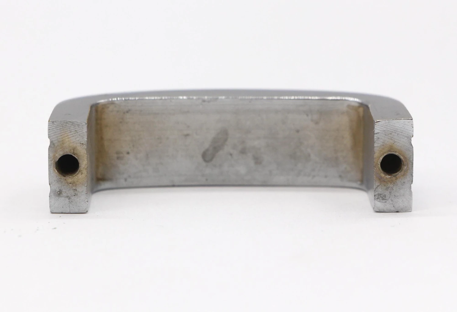 Vintage 2.25 In. Art Deco Chromed Brass Bridge Drawer Pull 7 Vintage 2.25 In. Art Deco Chromed Brass Bridge Drawer Pull - Image 5