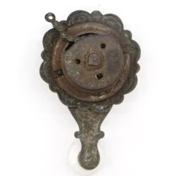 Antique Floral Brass & Porcelain Bell Lever 15 Antique Floral Brass & Porcelain Bell Lever -OGT Sale Store q278215 07