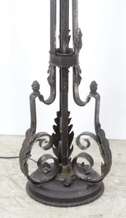 Pair Of Wrought Iron 19th Century Candelabra Floor Lamps 18 Pair Of Wrought Iron 19th Century Candelabra Floor Lamps -OGT Sale Store q278235 04