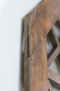 Pair Of Angled Corner Oak Dividers With Screen 17 Pair Of Angled Corner Oak Dividers With Screen -OGT Sale Store q278313 06