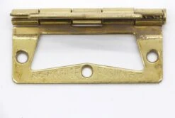 Set Of 4 Polished Brass No Mortise Fasting Bifold Cabinet Hinges 11 Set Of 4 Polished Brass No Mortise Fasting Bifold Cabinet Hinges -OGT Sale Store q278387 04