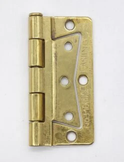 Set Of 4 Polished Brass No Mortise Fasting Bifold Cabinet Hinges 12 Set Of 4 Polished Brass No Mortise Fasting Bifold Cabinet Hinges -OGT Sale Store q278387 05