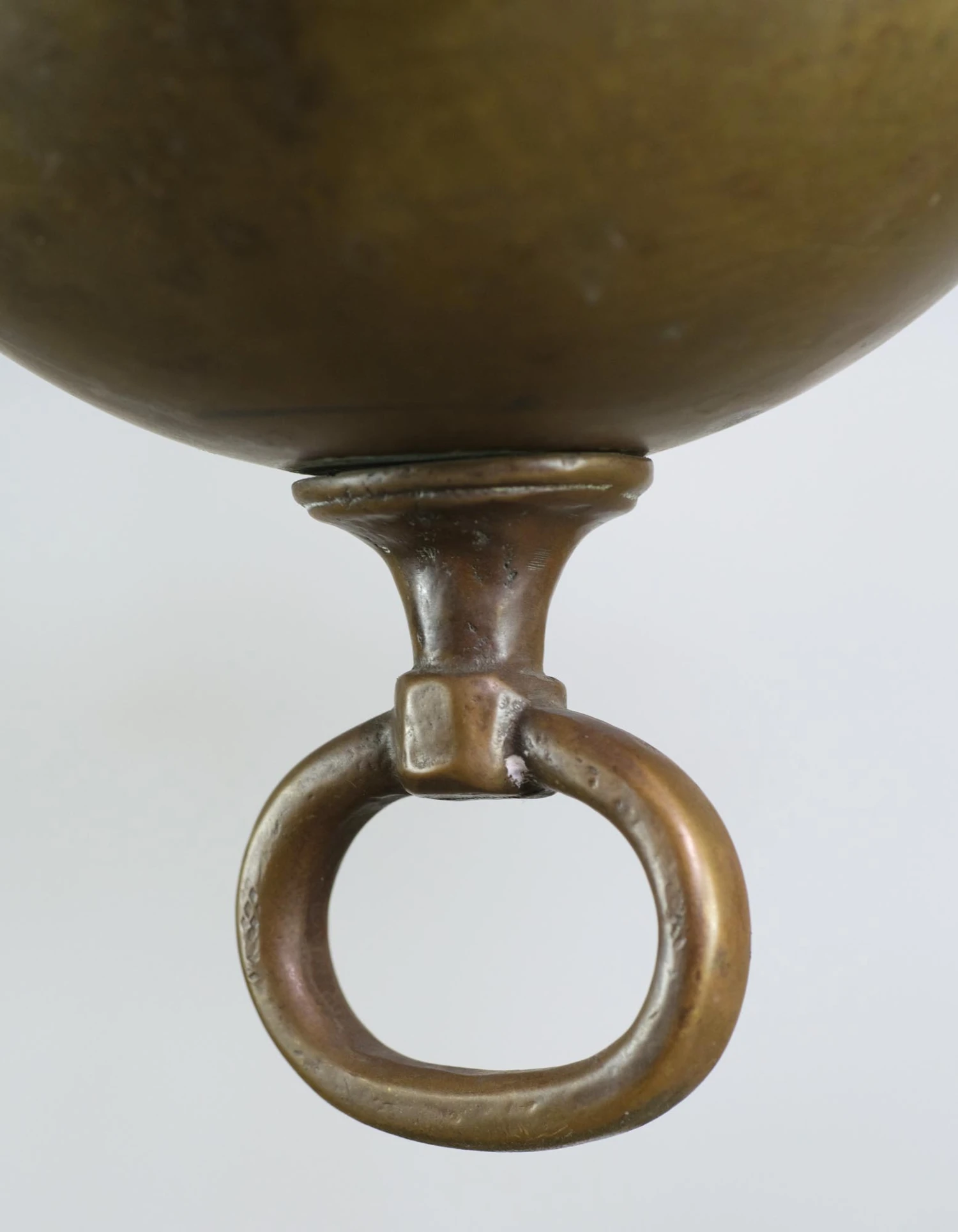 Antique 6 Arm Bronze Colonial Williamsburg Chandelier 6 Antique 6 Arm Bronze Colonial Williamsburg Chandelier - Image 4