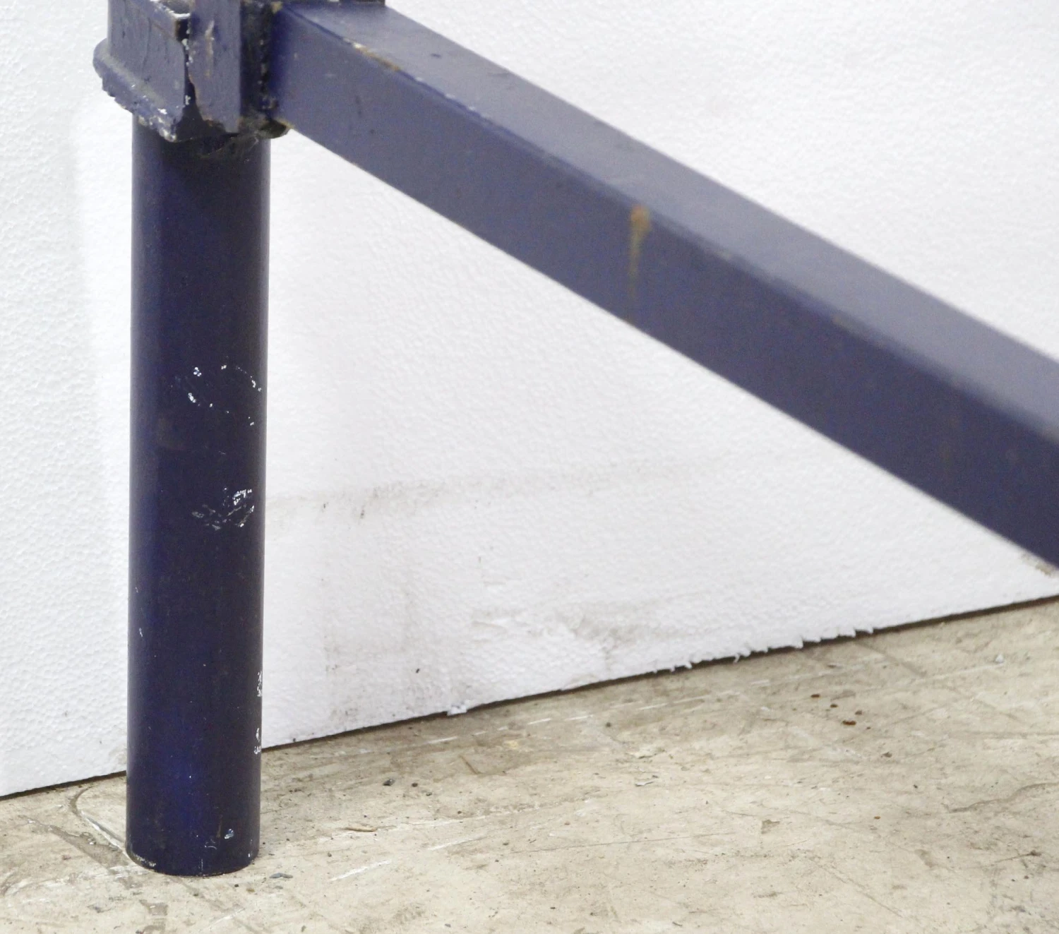 Vintage Blue & Silver Painted Steel Full Bed Frame 11 Vintage Blue & Silver Painted Steel Full Bed Frame - Image 9