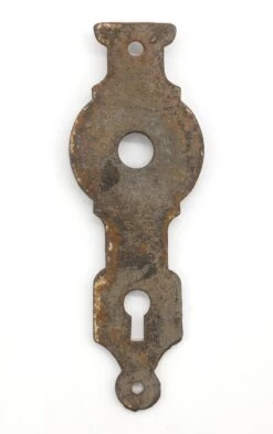 Antique Cast Iron Victorian 5 In. Passage Door Back Plate 9 Antique Cast Iron Victorian 5 In. Passage Door Back Plate -OGT Sale Store q278448 04