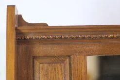 1800s The Bradley & Currier Co. Ash Fireplace Mantel With Mirror 16 1800s The Bradley & Currier Co. Ash Fireplace Mantel With Mirror -OGT Sale Store q278478 04