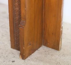 1800s The Bradley & Currier Co. Ash Fireplace Mantel With Mirror 19 1800s The Bradley & Currier Co. Ash Fireplace Mantel With Mirror -OGT Sale Store q278478 07