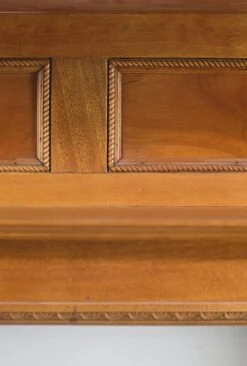 Reclaimed Cherry Fireplace Mantel With 5 Pane Mirror 19 Reclaimed Cherry Fireplace Mantel With 5 Pane Mirror -OGT Sale Store q278479 05