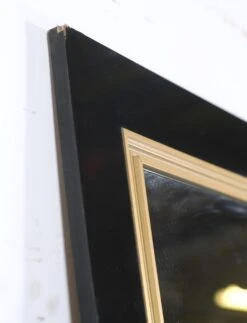 Vintage Black & Gold Composite Frame Wall Mirror 77 X 62 13 Vintage Black & Gold Composite Frame Wall Mirror 77 X 62 -OGT Sale Store q278483 04