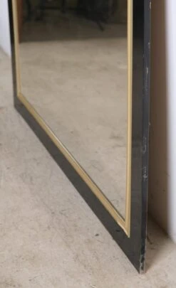 Vintage Black & Gold Composite Frame Wall Mirror 77 X 62 15 Vintage Black & Gold Composite Frame Wall Mirror 77 X 62 -OGT Sale Store q278483 06