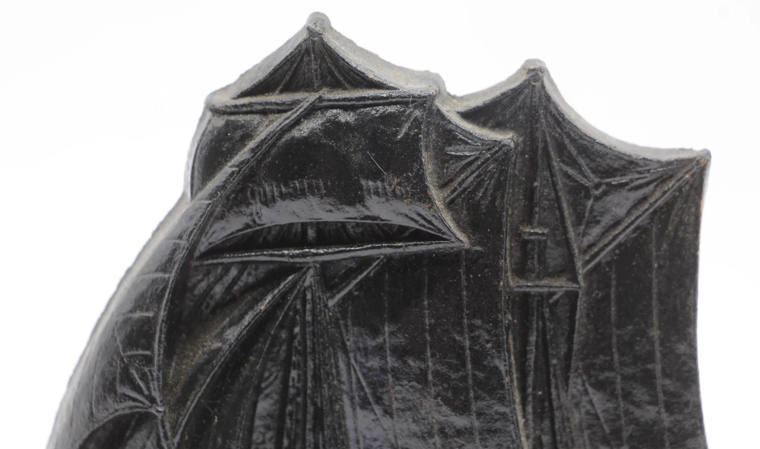 Pair Of Black Wooden Nautical Ship Bookends 6 Pair Of Black Wooden Nautical Ship Bookends - Image 4