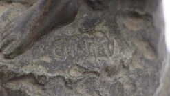 Bronze C.H Levy Hunter Man Sculpture With Wooden Base -OGT Sale Store q278586 06