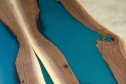 Handcrafted 11 Ft. Live Edge Butterfly Walnut & River Dining Table 19 Handcrafted 11 Ft. Live Edge Butterfly Walnut & River Dining Table -OGT Sale Store q278720 06