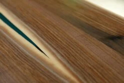 Handcrafted 11 Ft. Live Edge Butterfly Walnut & River Dining Table 20 Handcrafted 11 Ft. Live Edge Butterfly Walnut & River Dining Table -OGT Sale Store q278720 07