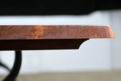 Handcrafted 11 Ft. Live Edge Butterfly Walnut & River Dining Table 22 Handcrafted 11 Ft. Live Edge Butterfly Walnut & River Dining Table -OGT Sale Store q278720 09