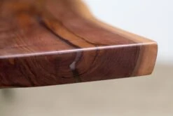 Handcrafted 8 Ft. Live Edge Walnut Brooklyn Legs Dining Table 18 Handcrafted 8 Ft. Live Edge Walnut Brooklyn Legs Dining Table -OGT Sale Store q278722 06