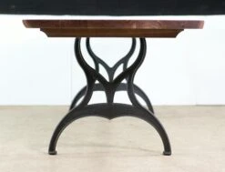 Handcrafted 8 Ft. Live Edge Walnut Brooklyn Legs Dining Table 19 Handcrafted 8 Ft. Live Edge Walnut Brooklyn Legs Dining Table -OGT Sale Store q278722 07