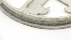 Vintage 6.375 In. Aluminum X Monogram Applique 11 Vintage 6.375 In. Aluminum X Monogram Applique -OGT Sale Store q278789 05