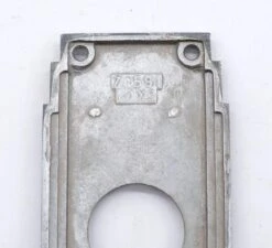Pair Of Nickel Art Deco Philadelphia Civic Center Door Push Plates -OGT Sale Store q278798 07