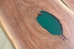 Handcrafted 11 Ft. Live Edge Walnut Dining Table With Steel Wishbone Legs 27 Handcrafted 11 Ft. Live Edge Walnut Dining Table With Steel Wishbone Legs -OGT Sale Store q278836 12