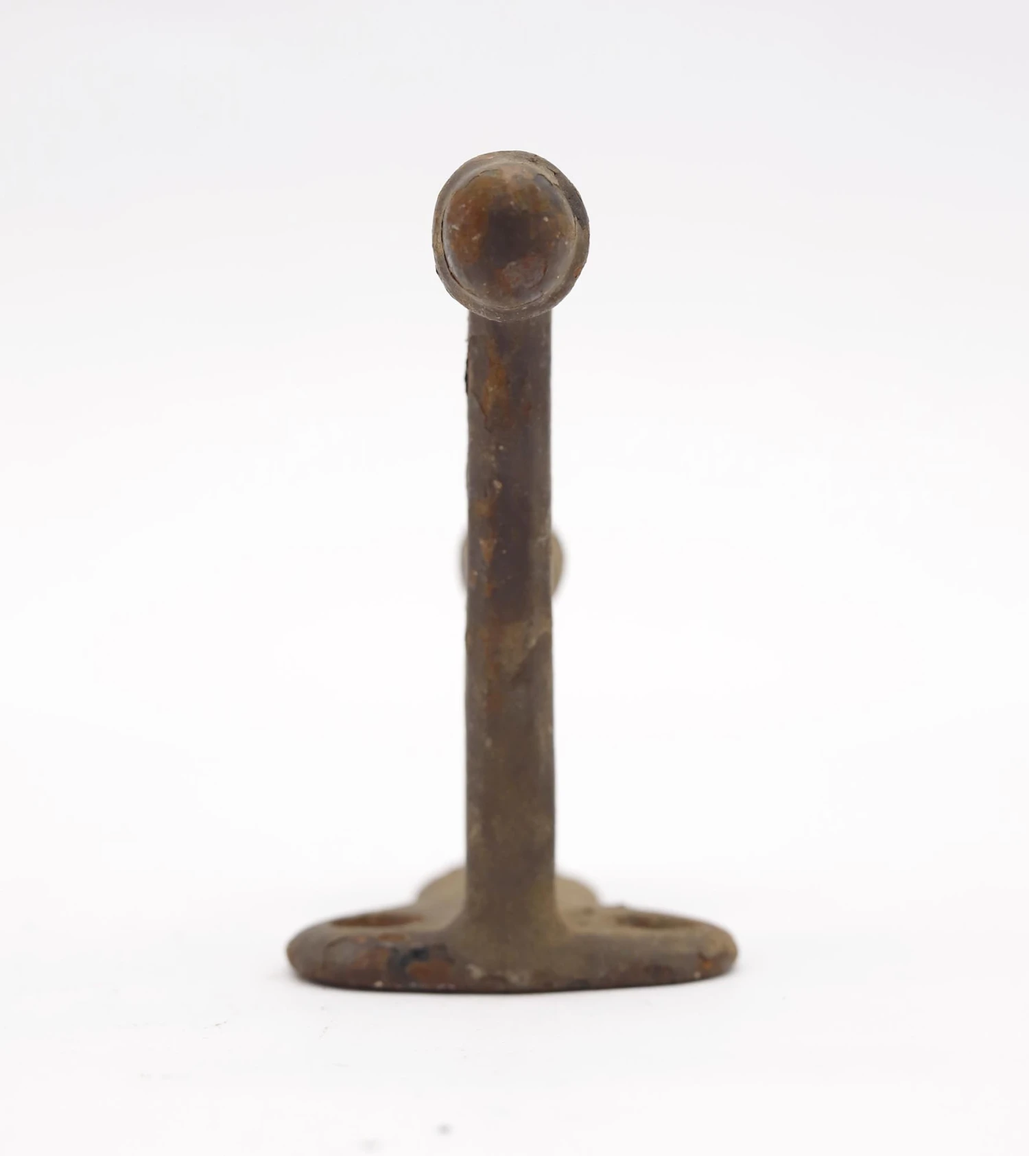 Antique Acorn Double Arm Cast Iron Coat Wall Hook 6 Antique Acorn Double Arm Cast Iron Coat Wall Hook - Image 4