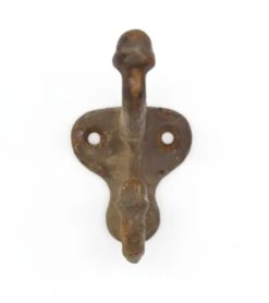 Antique Acorn Double Arm Cast Iron Coat Wall Hook 12 Antique Acorn Double Arm Cast Iron Coat Wall Hook -OGT Sale Store q278911 05