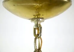 Vintage Traditional Glass Panel Brass Hanging Lantern 20 Vintage Traditional Glass Panel Brass Hanging Lantern -OGT Sale Store q278934 09