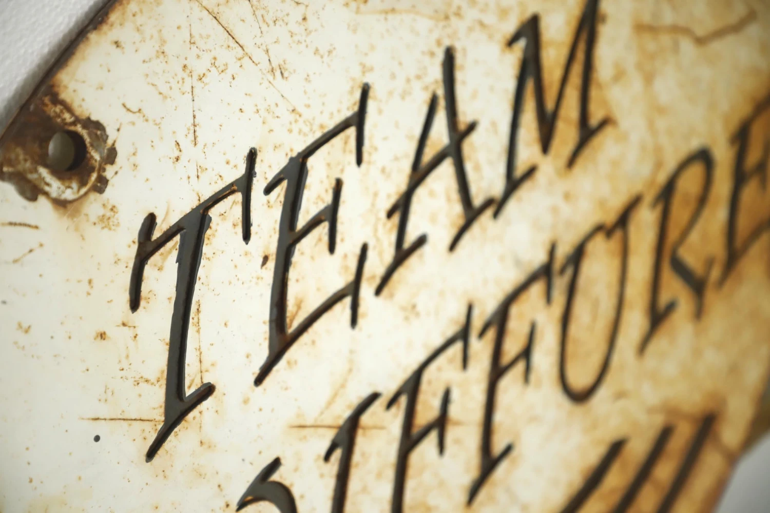 French Team Coiffure Metal Salon Wall Sign 6 French Team Coiffure Metal Salon Wall Sign - Image 4