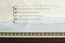 Novelty Map Of The World Travels Of Jerry Kestenbaum 12 Novelty Map Of The World Travels Of Jerry Kestenbaum -OGT Sale Store q279019 04