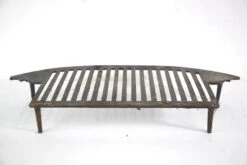 Antique 25 In. Black Cast Iron Fireplace Log Holder 9 Antique 25 In. Black Cast Iron Fireplace Log Holder -OGT Sale Store q279035 04