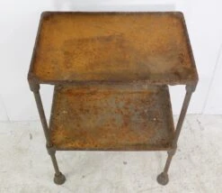 Two Tier Cast Iron Industrial Table 13 Two Tier Cast Iron Industrial Table -OGT Sale Store q279067 04