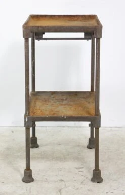 Two Tier Cast Iron Industrial Table 16 Two Tier Cast Iron Industrial Table -OGT Sale Store q279067 07