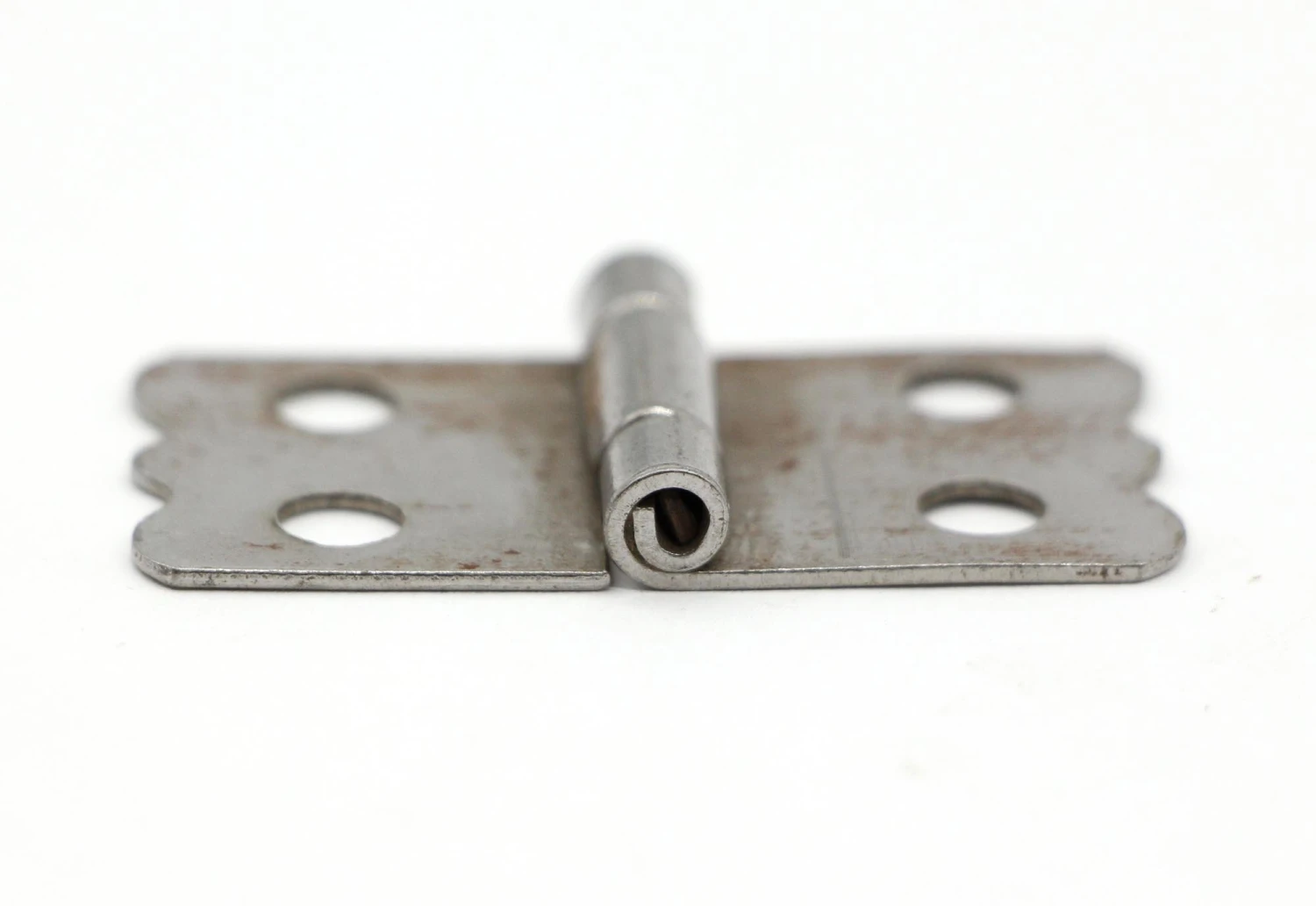 Pair Of Vintage 1.75 X 0.875 Steel Butt Cabinet Hinges 6 Pair Of Vintage 1.75 X 0.875 Steel Butt Cabinet Hinges - Image 4