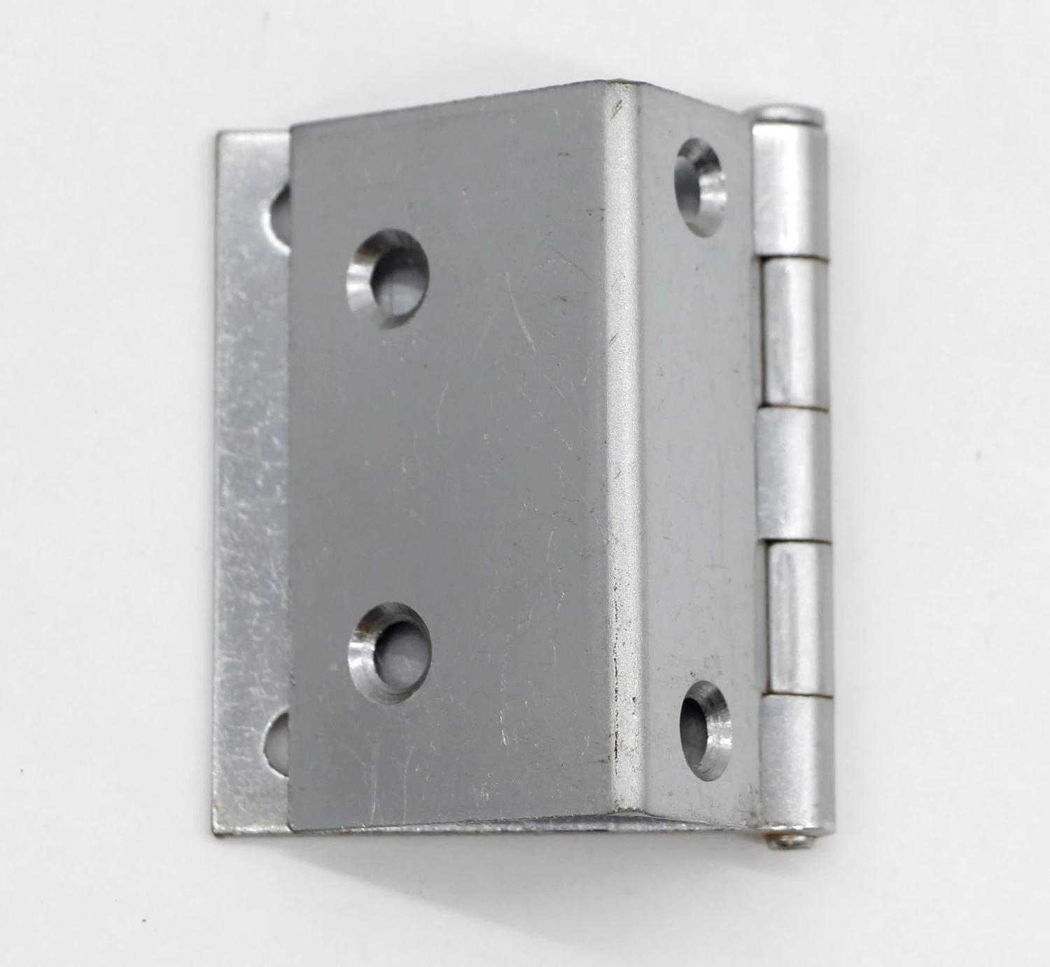 Vintage Steel Partial Wrap 3.125 In. Door Hinge 7 Vintage Steel Partial Wrap 3.125 In. Door Hinge - Image 5