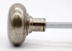 Pair Of Vintage Nickeled Brass Passage Door Knobs 11 Pair Of Vintage Nickeled Brass Passage Door Knobs -OGT Sale Store q279125 04