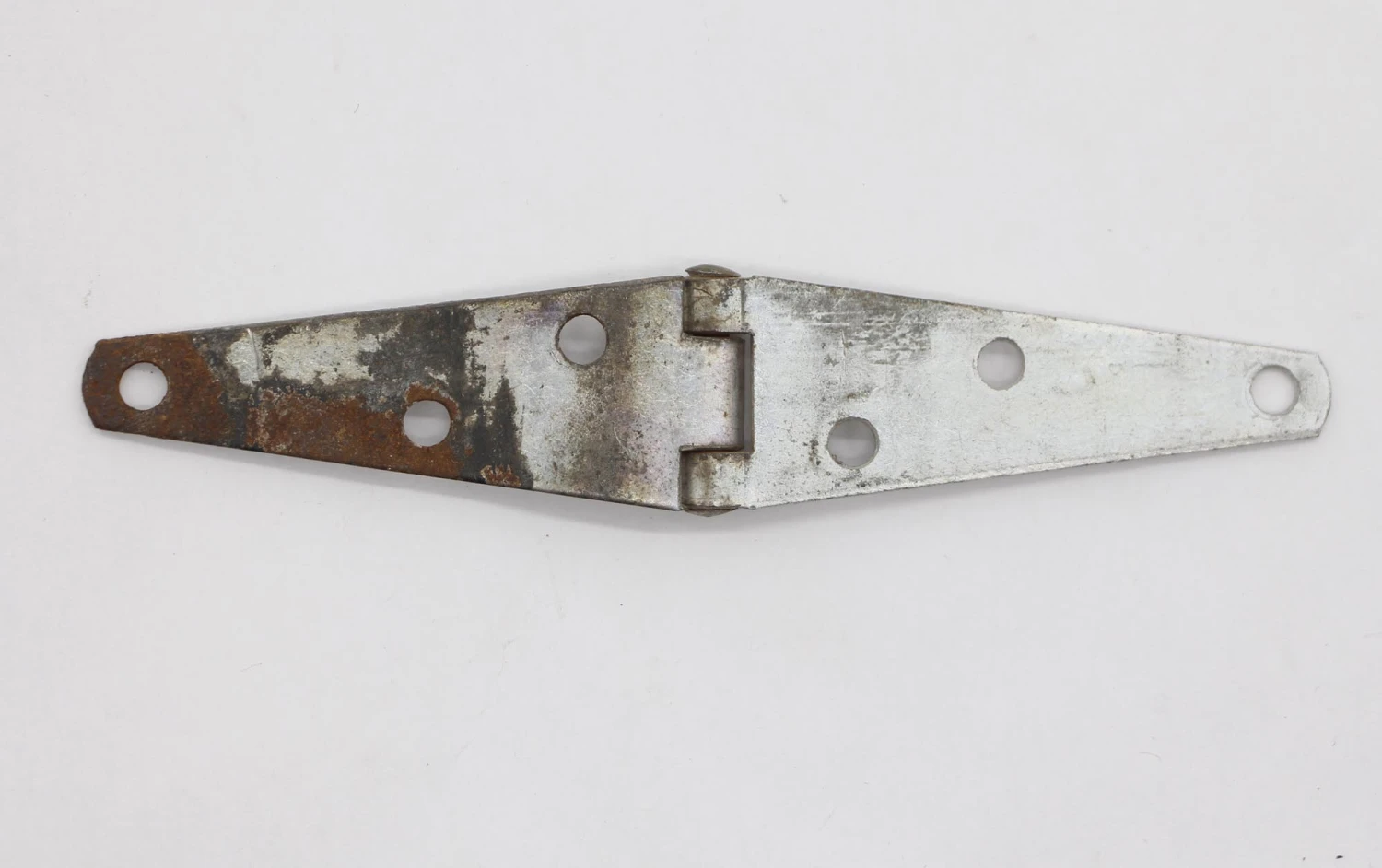 Vintage 6 In. Steel Cabinet Strap Hinge 6 Vintage 6 In. Steel Cabinet Strap Hinge - Image 4
