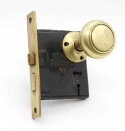 Antique Complete Concentric Brass Door Knob Set 17 Antique Complete Concentric Brass Door Knob Set -OGT Sale Store q279132 05