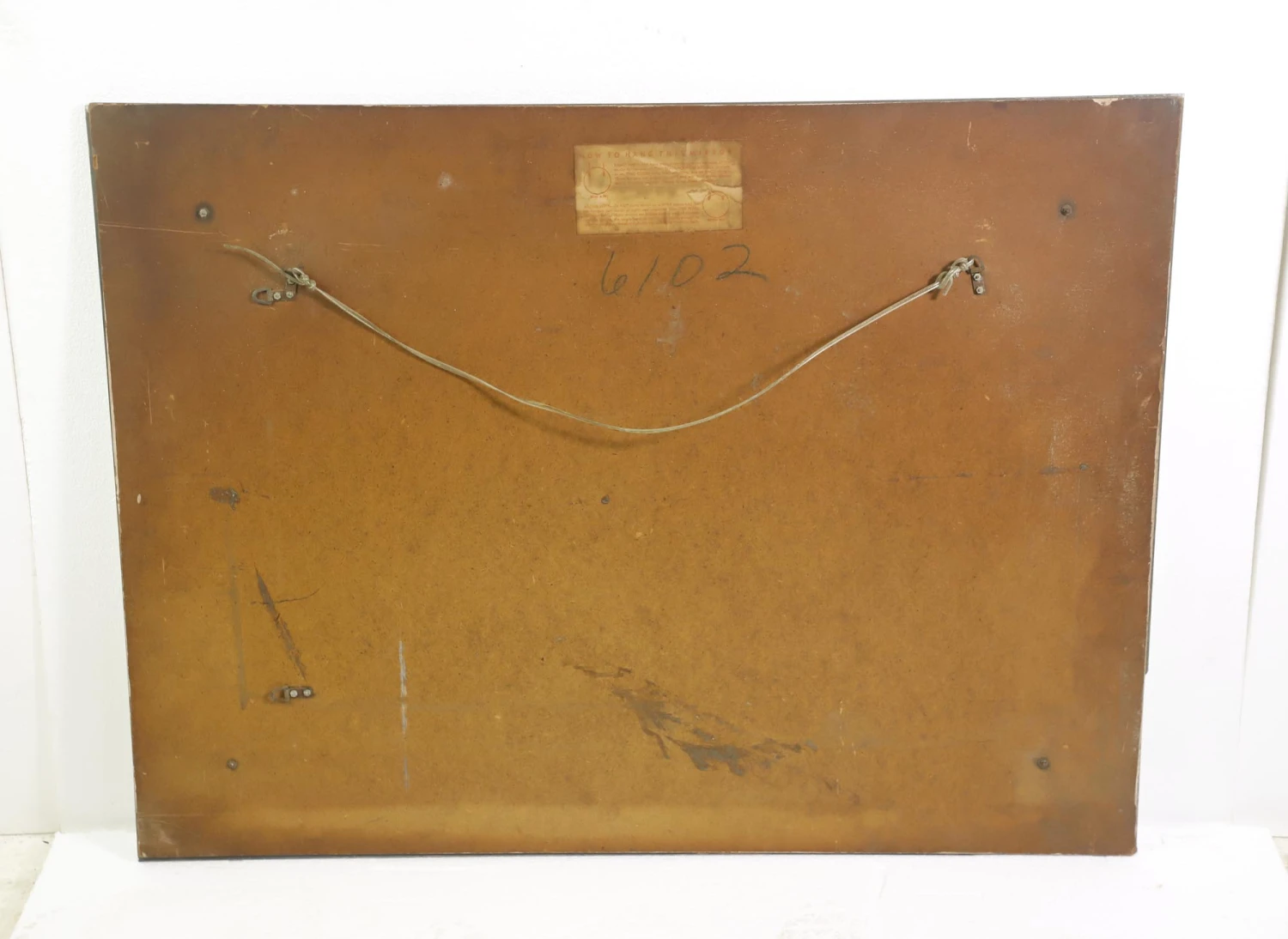 Vintage Beveled & Etched Wall Mirror With Floral Details 10 Vintage Beveled & Etched Wall Mirror With Floral Details - Image 8