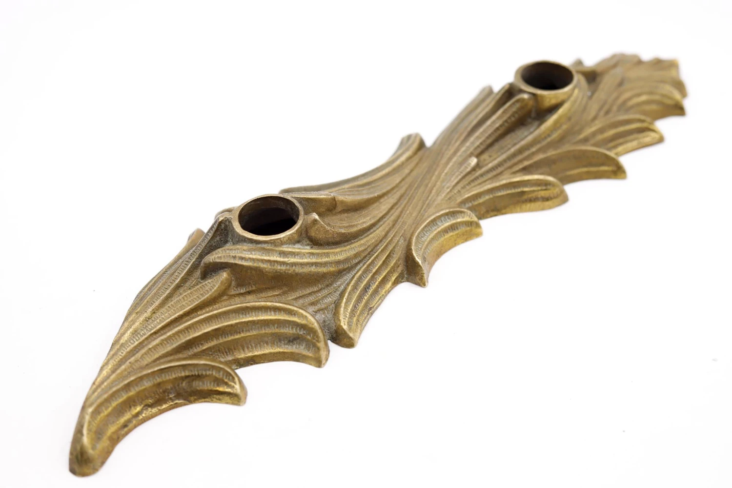 Pair Of Vintage Bronze Filigree Elevator Or Door Handle Plates 6 Pair Of Vintage Bronze Filigree Elevator Or Door Handle Plates - Image 4