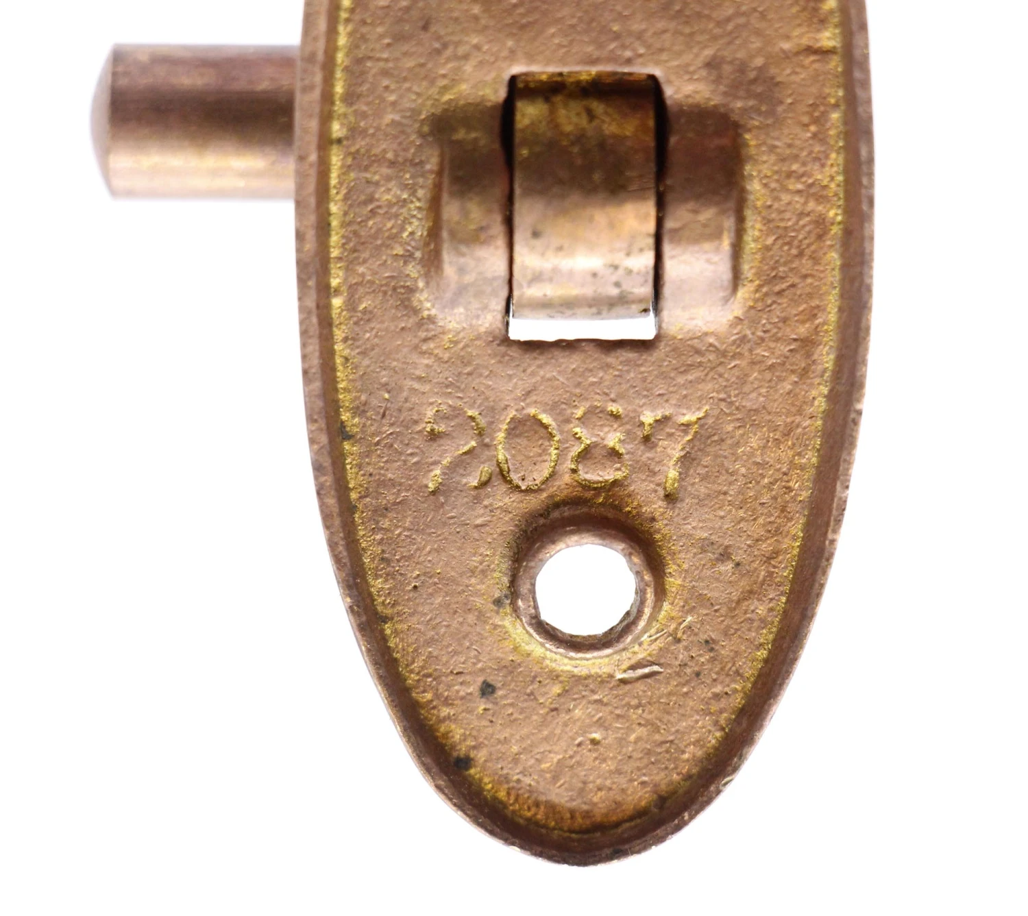 Vintage Patina Bronze Cabinet Ice Box Latch 9 Vintage Patina Bronze Cabinet Ice Box Latch - Image 7