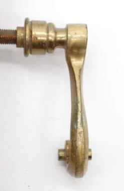 Vintage Brass French Door Passage Lever Knob Set 19 Vintage Brass French Door Passage Lever Knob Set -OGT Sale Store q279208 07